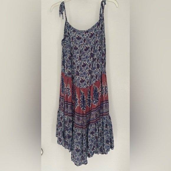 🪻Lucky🪻Printed Tiered Cami Dress Dress. Size M - Picture 7 of 7